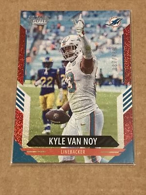 2021 Score Kyle Van Noy Red Foil Insert 387/460 Ravens SP Dolphins - Image 1 of 3