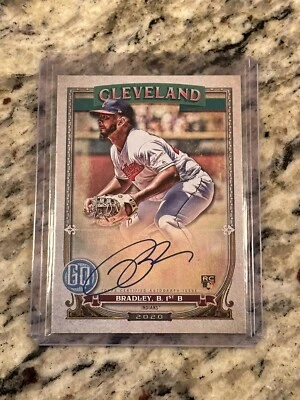 2020 Topps Gypsy Queen Autograph #GQABB Bobby Bradley RC - Cleveland Indians - Image 1 of 3