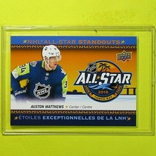 AUSTON MATTHEWS  2018-19 ALL-STAR STANDOUTS Tim Horton's  #as4   NHL  All-Stars