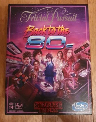 Trivial Pursuit Back to the 80s: Stranger Things Board Game - Image 1 of 3