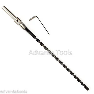 Adaptador de taladro de núcleo: convierte eje hembra de 5/8""-11 en vástago de 1/2"" con broca centradora - Imagen 1 de 5