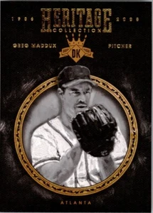 Greg Maddux- Atlanta Braves- 2016 Diamond Kings Heritage Collection #HC10 - Picture 1 of 2