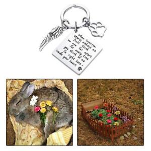 Dog Cat Pet Memorial Gifts Keychain Pet Loss Gifts Loss of Pet Sympathy Gift
