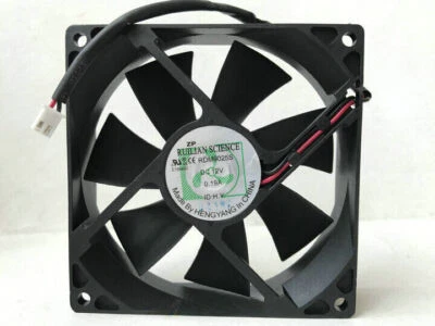 RUILIAN SCIENCE RDM9025S 12V 0.19A 90*90*25MM 9CM 2Pin Cooling Fan - Image 1 of 2