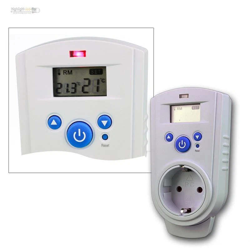 ChiliTec ST-35 digi Steckdosen-Thermostat 5-30 °C 230V (21090)