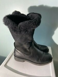 Pajar Amarillo Waterproof Faux Fur Lined Snow Boots 7-7.5 (38) Really good condi