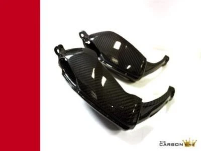 DUCATI HYPERMOTARD 821 2013 A 15 PROTETORES DE MÃO DE CARBONO EM SARJA BRILHO HYPERSTRADA - Imagem 1 de 4