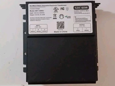 60W Power Supply DC 24V LED Driver Transformer Adapter  For Lutron DVCL-153P - Image 1 of 4