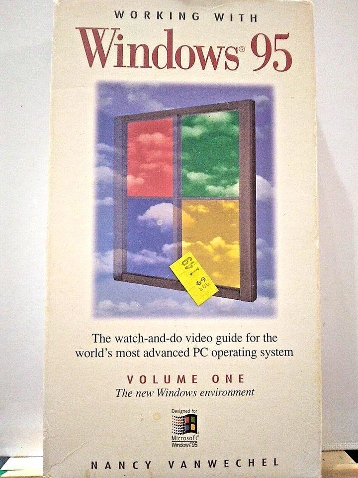 Working With Windows 95 Volume One (VHS, 1995) - Image 1 of 3