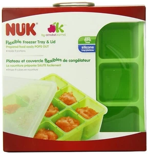 NUK Hausgemachte Babynahrung Flexibles Gefrierfach und Deckel Set - Bild 1 von 8