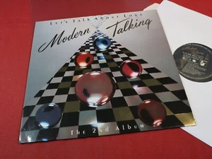 Modern Talking LET'S TALK ABOUT LOVE - LP Hansa 207080-630 Germany 1985 - Foto 1 di 3