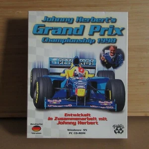 Johnny Herbert's Grand Prix Championship 1998 PC CD ROM Spiel Game - Picture 1 of 4