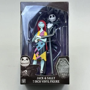 Disney The Night Before Christmas Jack & Sally 30th Anniversary 7" Vinyl Figure - Picture 1 of 10