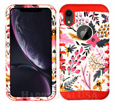 For Apple iPhone XS MAX - KoolKase Hybrid Slicone Cover Case - Flower Pink 65