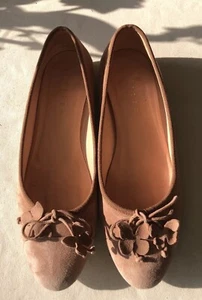 Luxus Unützer Ballerina Gr. 40,5 Damen Beige Leder Gr.40,5 w. neu - Bild 1 von 7