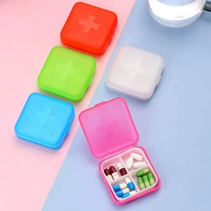 Small Pill Organizer Daily Pill Box Organizer Travel Pill Organizer Medicine Box - Picture 1 of 16