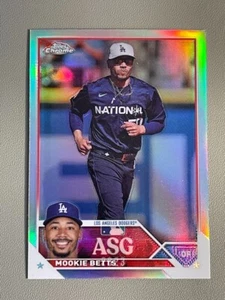 Mookie Betts 2023 Topps Chrome Update All Star Game Los Angeles Dodgers #ASGC-5 - Picture 1 of 2