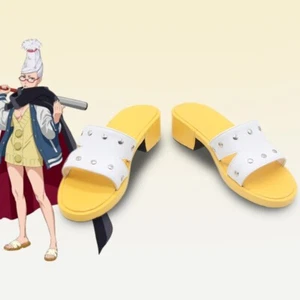 Anime Dan Da Dan Santa Dodoria Seiko Ayase Cosplay Shoes Sandals Studded Slides - Picture 1 of 6