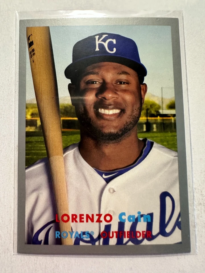 K68,746 - 2015 Topps Archives Silver #27 Lorenzo Cain #/199 - Image 1 of 1