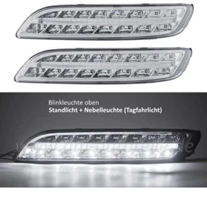 Porsche 911 997 Led Blinker mit Tagfahrlicht Chrom Facelift Design 04-08 HAMMER! - Bild 1 von 4