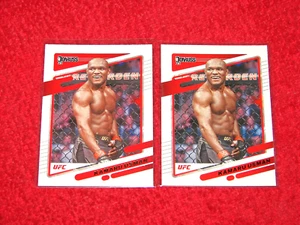 KAMARU USMAN 2022 DONRUSS UFC #72 LOT OF 2 (SR1) - Imagen 1 de 1