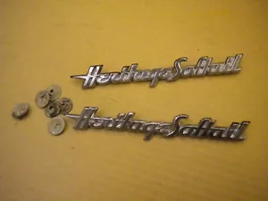 Harley Davidson Softail 2016 FLSTC guardabarros delantero moldura placa de identificación escritura 14142-09 - Imagen 1 de 2