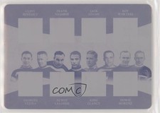 2017 Leaf ITG Used Printing Plate Magenta 1/1 Clint Benedict Georges Vezina 7ez