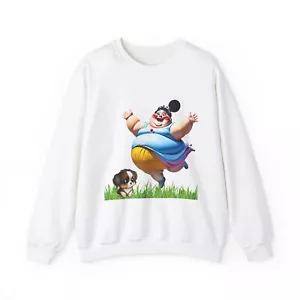 Unisex Heavy Blend™ "Puppy Run" Crewneck Sweatshirt - Picture 1 of 13