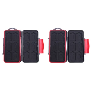 Memory Card Case Portable Memory Card Holder Protector for SD TF Cards Container - Bild 1 von 4