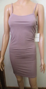 Short Sleeveless Slip Dress by NARVVI - Mushroom UK 8/10/12/14/16 - Free Post - Picture 1 of 2