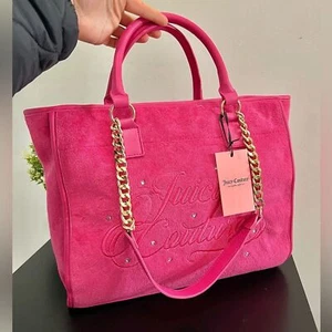 Juicy Couture Beach Couture Tote - Pink Flash NWT - Picture 1 of 10