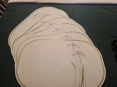 Corelle Coordinates Corning Shadow Iris Placemats двусторонние виниловые цветы - 6 шт. - Изображение 1 из 4