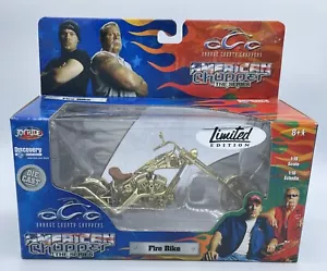 OCC Orange County Choppers Limited Edition Gold Feuerwehrfahrrad Druckguss - Bild 1 von 6
