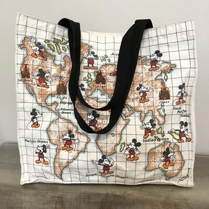 Mickey Mouse Insulated Cooler Tote Bag World Oceans Multi-color - Picture 1 of 11