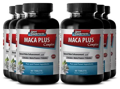 Pumpkin Seeds Extract - Maca Plus Complex 1275mg - Muscle Mass Supplements 6B - Image 1 of 4
