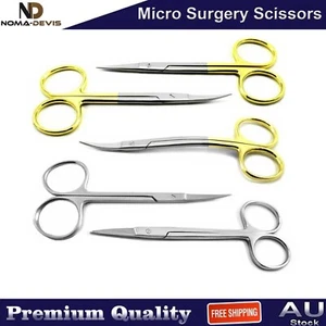 Surgical Tissue Suturing Iris Scissors TC Dental Instruments Ophthalmic Shears - Picture 1 of 6
