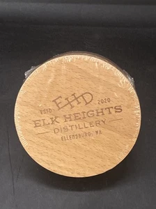 Elk Heights Distillery Wood Cocktail Smoker Puck Sealed - Picture 1 of 4