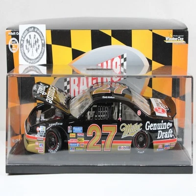 Rusty Wallace 1990 acción #27 Miller genuino draft Pontiac Grand Prix mega raro Foto 1 de 4