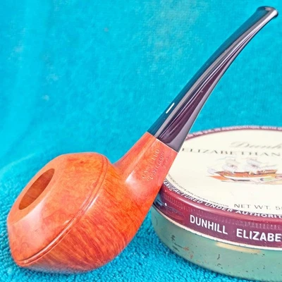 未吸烟 全新 Castello "Castello" KKK 大型斗牛犬 自由意大利庄园烟斗 — 第 1/4 张图片