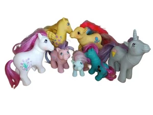 7x G1 1984 - 1987 My Little Pony Figur Set Hasbro Set Sammlung Konvolut - Bild 1 von 3