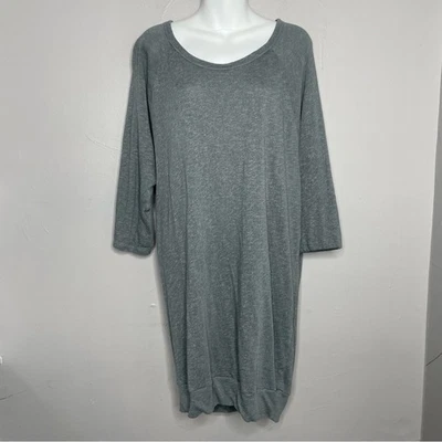 JAMES PERSE STANDARD Sweatshirt Tunic Dress Womens Size Large Comfy Quiet Luxury - Image 1 of 4