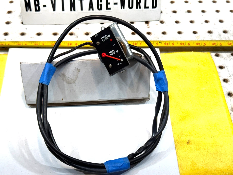 OEM Mercedes VDO 59-68 W110, W112, W111 sedanes 4D SOLO FUNCIONA temperatura calibre 1 Foto 1 de 4