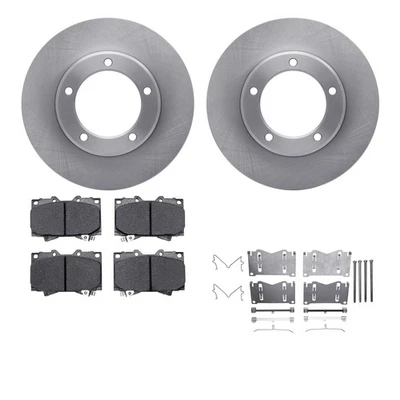 For Toyota Land Cruiser 98-07 eLINE Series Front Brake Kit w Ceramic Pads - Image 1 of 4