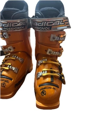 KID'S ROSSIGNOL HERO J3 Orange and black  SKI BOOTS US YOUTH 4 - Image 1 of 4