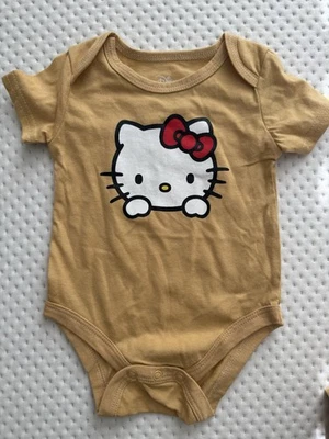 Hello Kitty Baby Girl One-Piece Bodysuit| Size 3-6M - Image 1 of 3