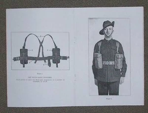 WW2 AUSTRALIAN ARMY 1937 PATTERN WEB EQUIPMENT - MANUAL BOOKLET 1941 A5 - Picture 1 of 1