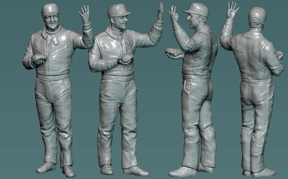 AJ. FOYT CHAMPION RESINA MODELLO 1:12 - Immagine 1 di 4