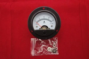1pc AC 0-20A Round Analog Ammeter Panel AMP Current Meter Dia. 66.4mm DH52 - Picture 1 of 5