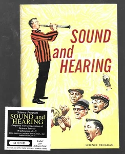 1968 "SOUND AND HEARING" Science Program BOOK w/ stickers VINTAGE  - Bild 1 von 1