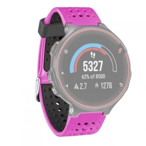 Bracelet Montre Pour Garmin Forerunner 220 230 235 630 620 735XT Rose Noir - Photo 1 sur 2